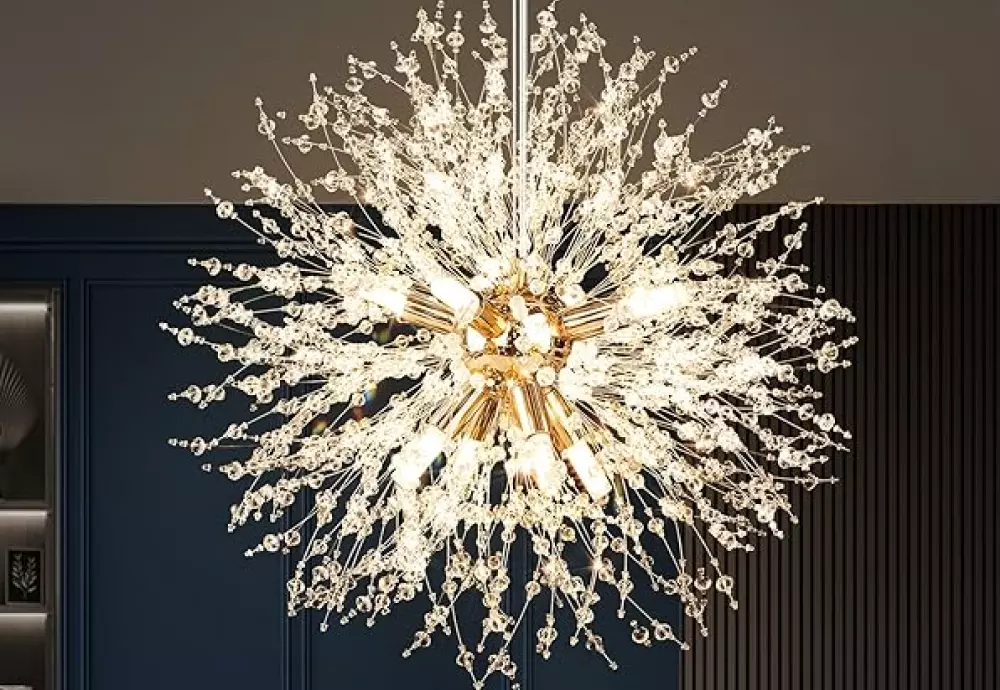 crystal round chandelier