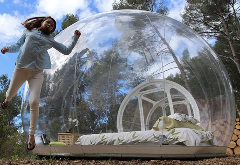 inflatable lawn tent bubble