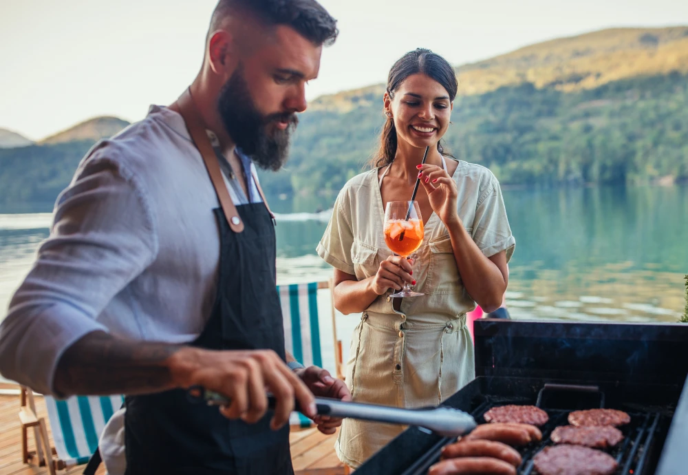 using a wood pellet grill