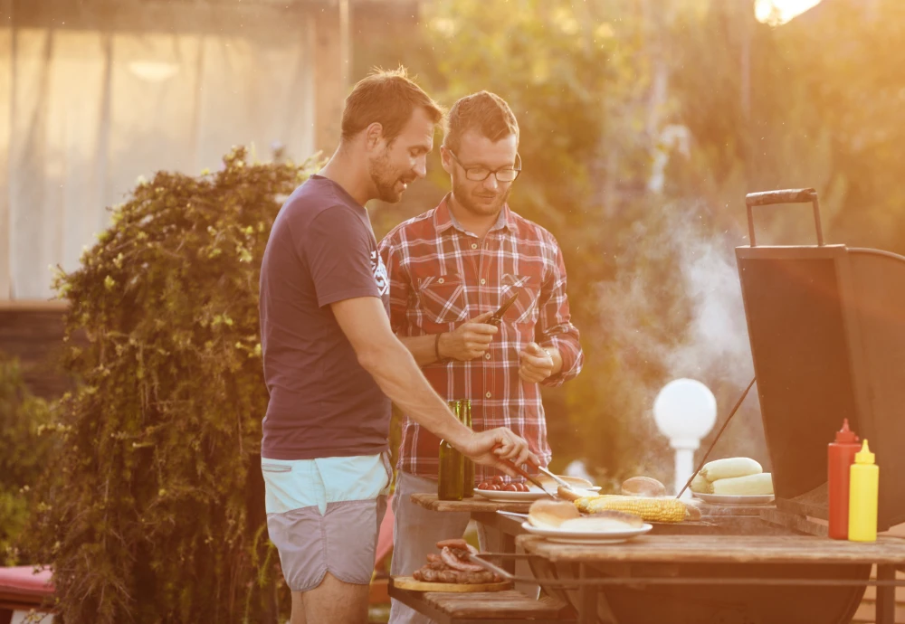 outdoor grill and smoker