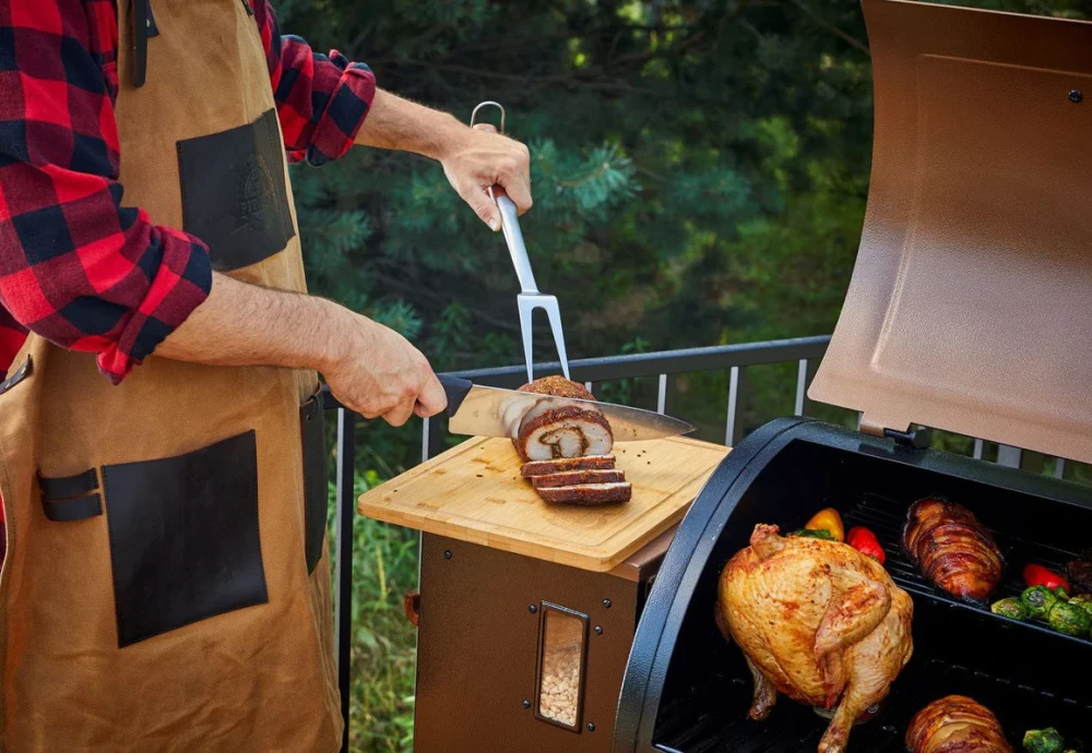 8-in-1 wood pellet grill and smoker